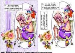 Tess Relax and Enjoy Your Birthday Quick Card