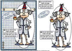 Gus and Life's Up's and Downs Quick Card