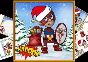 8x8 Super Boy Saves Christmas Mini Kit