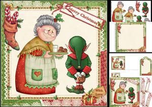 8x8 Mrs Claus and the Naughty Elf Mini Kit