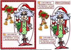 Stella Needs a Few Wise Men in Manchester Quick Card