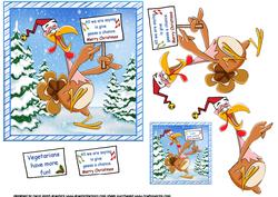 The Singing Christmas Turkey Choice of Captions