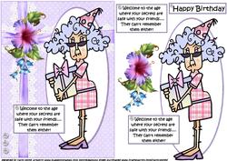 Stella Shares Her Secrets with Her Friend Quick Card