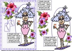 Stella and Her Multi-vits Quick Card