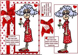 Stella Loves Her Valentine Quick Card