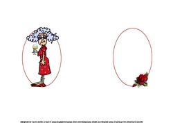 Stella and Her Valentine Glass Insert
