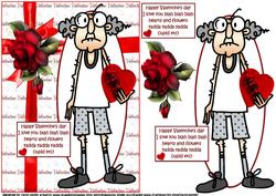 Gus Sends Valentine Wishes Quick Card