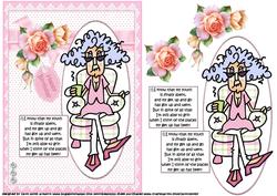 Stella Thinks About Her Youth Quick Card