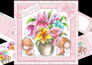 8x8 Flower Mice Mini Kit