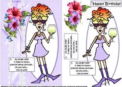 Rita Has a Positive Attitude Quick Card