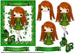 St Patricks Day Dancer
