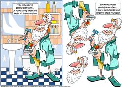 Sam Takes Longer and Longer to Shave