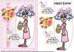 Stella Go on an Egg Hunt? Quick Card