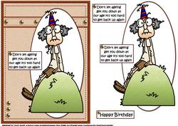 Gus Don't Let Ageing Get You Down Quick Card