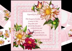 8x8 Especially for You with Dahlia Mini Kit