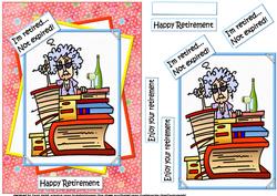 Stella is Retired Not Expired Quick Card