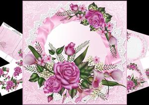 Pink Floral Delight Mini Kit