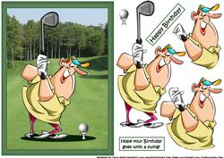 Birthday Golf Swing