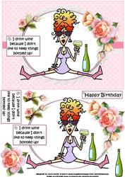 Rita Don't Bottle Things Up Quick Card