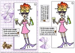 Rita is Getting Crafty Quick Card