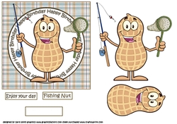 birthday fishing nut