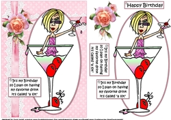 J.J has her favorite drink quick card