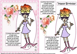 Rita thinks about her youth quick card