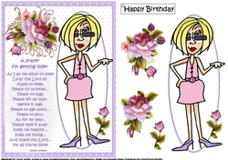 Rita a prayer for getting older quick card