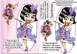 Frieda says age is in the mind quick card