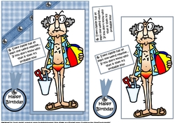 Gus has a weird relative quick card