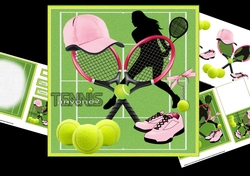 7x7 Tennis queen mini kit
