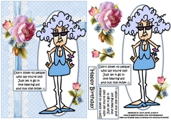 Stella dont listen to people quick card