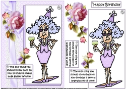 Stella knows what to throw back quick card