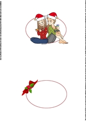 Texting Santa insert