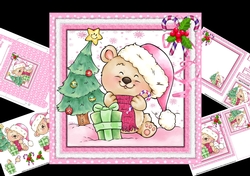 7x7 Christmas for the little ones girl mini kit