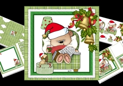 7x7 relax dad its Christmas mini kit