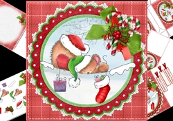 8x8 believe in magic Christmas mini kit
