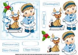 Your so cute Christmas daughter/granddaughter