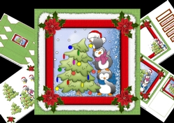 7x7 penguin fun mini kit