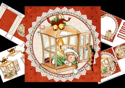 7x7 the Christmas fairy mini kit