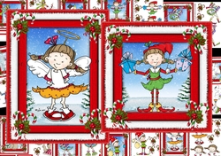 Christmas bumper kit 10 toppers +inserts