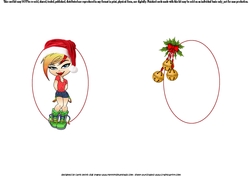 Teen Diva and Santa insert