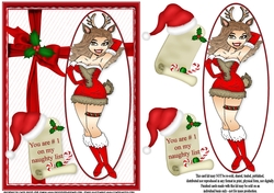 Miss Vixen has you on her list quick card