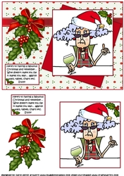 Stellas fabulous Christmas quick card
