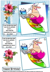 Mildred is athletic quick card