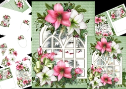 Christmas throught the window choice of scenes mini kit