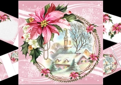 8x8 fesitve wreath with scene