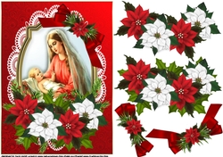 Framed Madonna and child