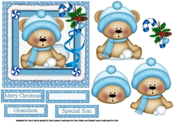 Ted plays snowball blue