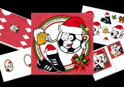 Christmas football mini kit